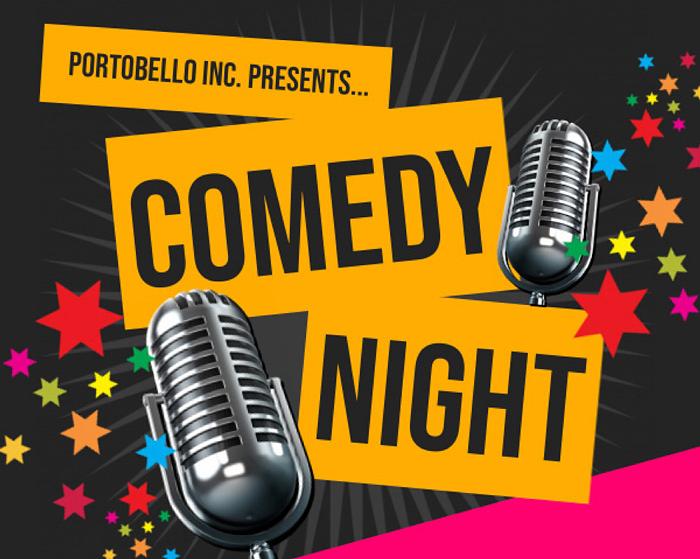 Comedy Night — Portobello Community fundraiser logo